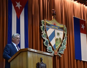 Diaz Canel Asamblea discurso