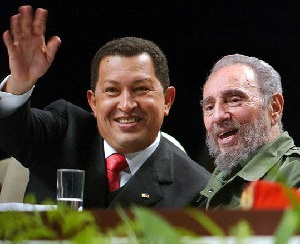 Fidel y Chavez