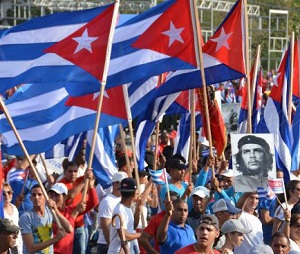 Cuba banderas