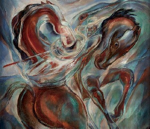 pintura caballo